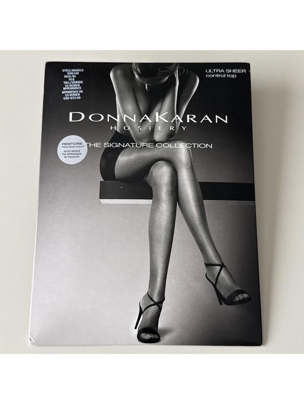 Donna Karan Signature Collection Ultra Sheer Control T Pantyhose Nude Size Tall